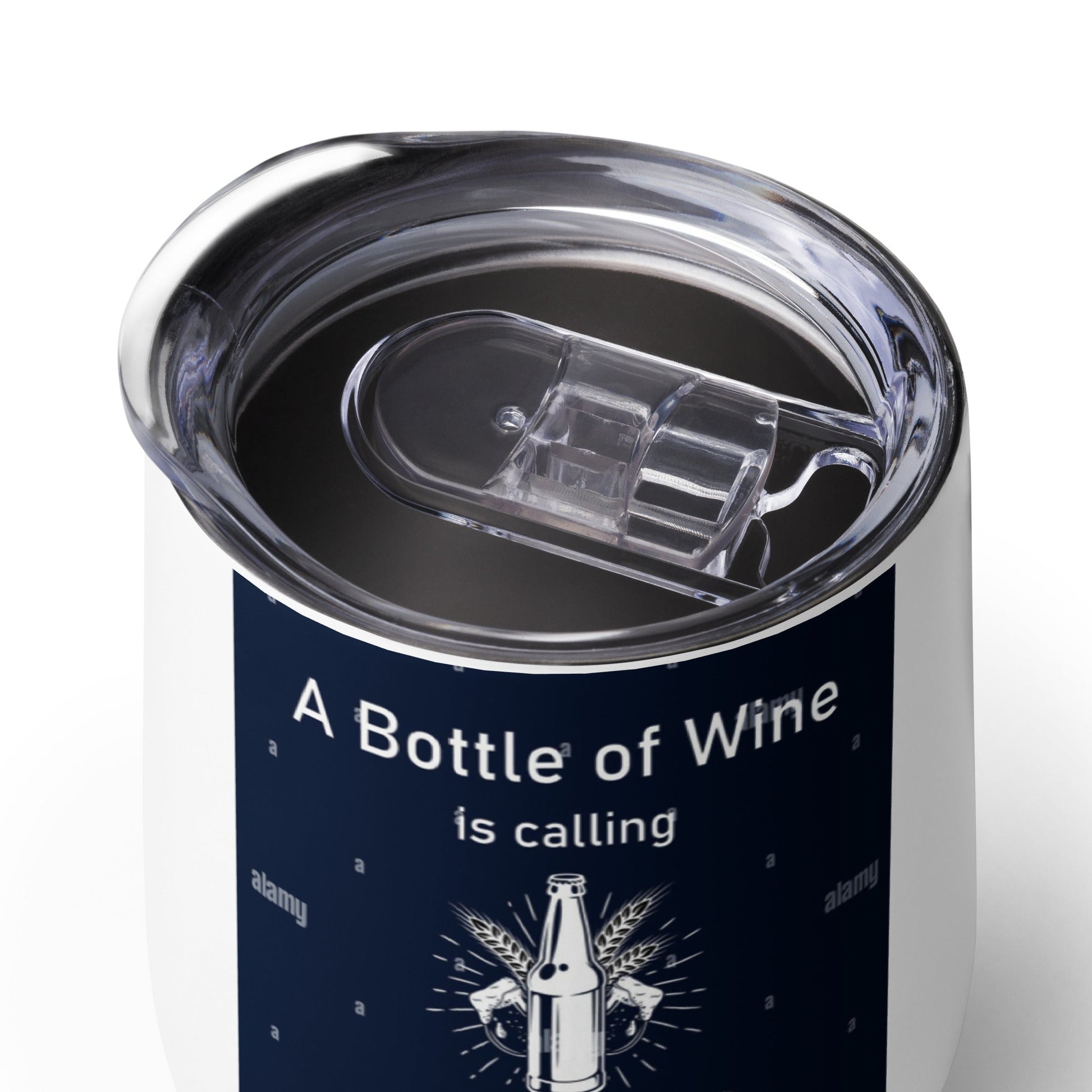 A bottle of Wine calling my name tumbler - The Bargains BasementA bottle of Wine calling my name tumbler