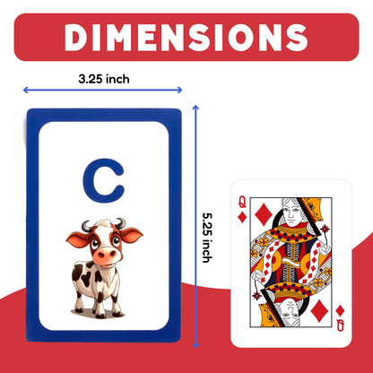 .ABC: Learn Uppercase & Lowercase Letters Card Pack - The Bargains Basement.ABC: Learn Uppercase & Lowercase Letters Card Pack