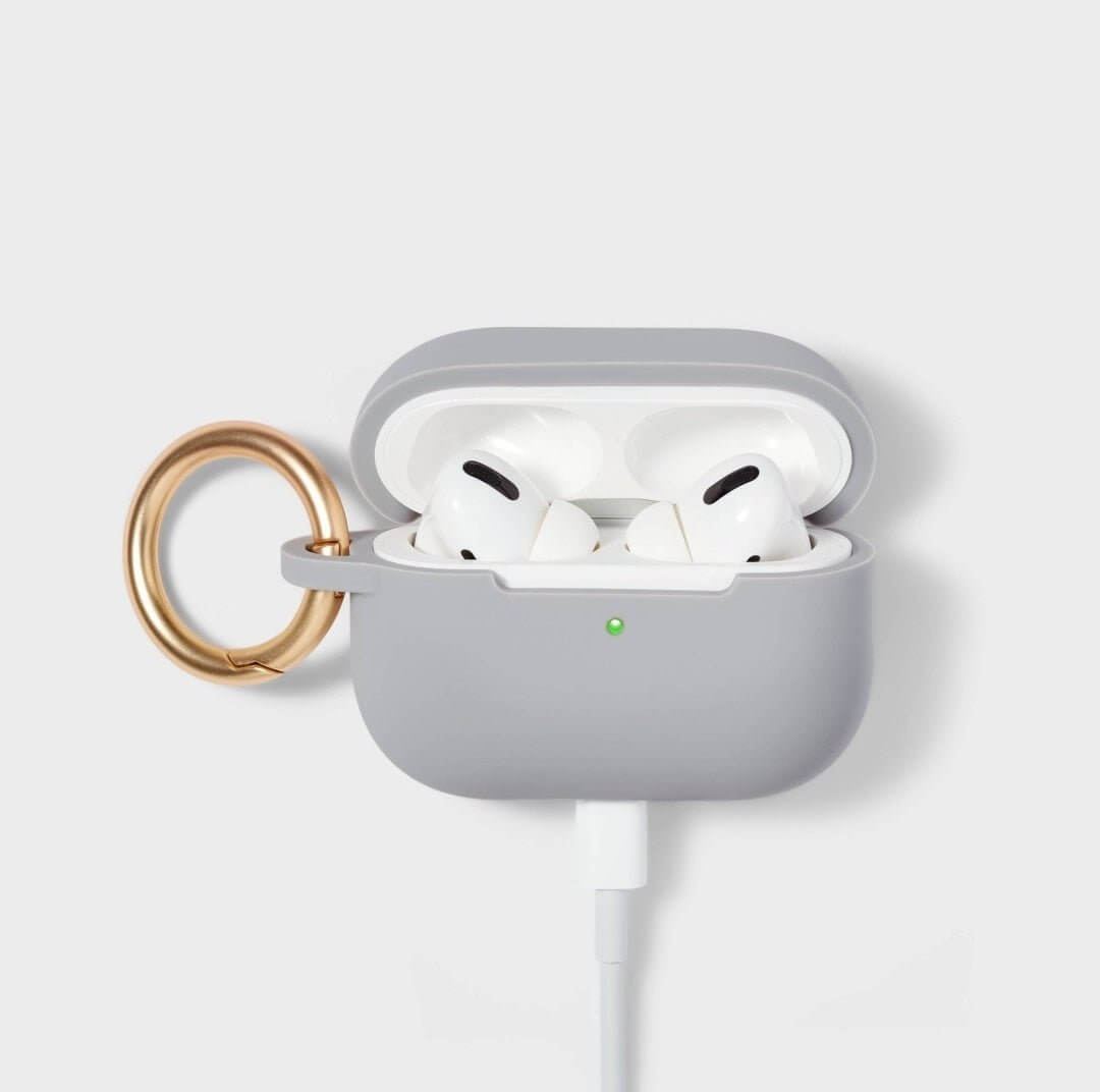 Air Pod Pro (1/2 generation) silicone case with clip - heyday wild dove - The Bargains BasementAir Pod Pro (1/2 generation) silicone case with clip - heyday wild dove