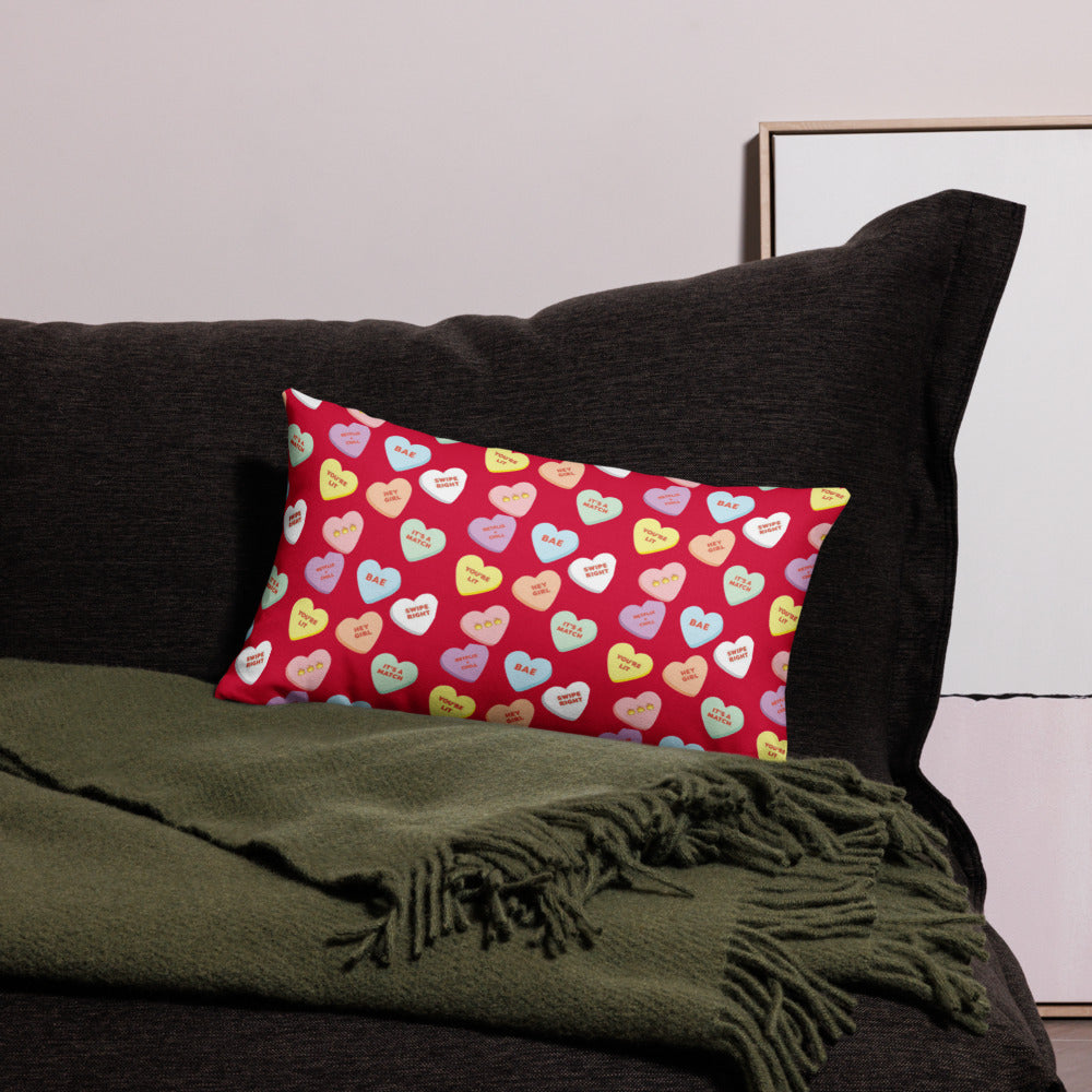 Fun Valentine's decorative Premium Pillow