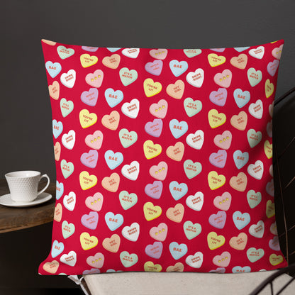 Fun Valentine's decorative Premium Pillow