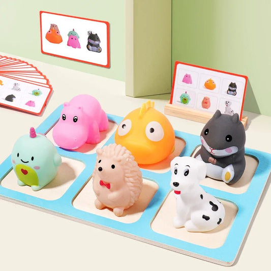 Animal Matching Game Sensory Educational Toy - The Bargains BasementAnimal Matching Game Sensory Educational Toy