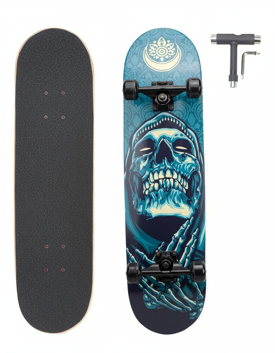 ANNEE 31x8 Inch Skateboard Complete for Beginners - The Bargains BasementANNEE 31x8 Inch Skateboard Complete for Beginners