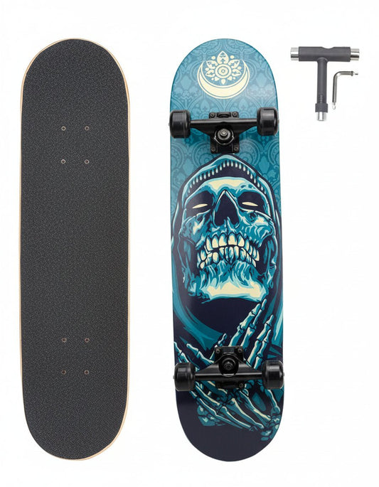 ANNEE 31x8 Inch Skateboard Complete for Beginners - The Bargains BasementANNEE 31x8 Inch Skateboard Complete for Beginners