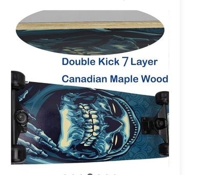 ANNEE 31x8 Inch Skateboard Complete for Beginners - The Bargains BasementANNEE 31x8 Inch Skateboard Complete for Beginners