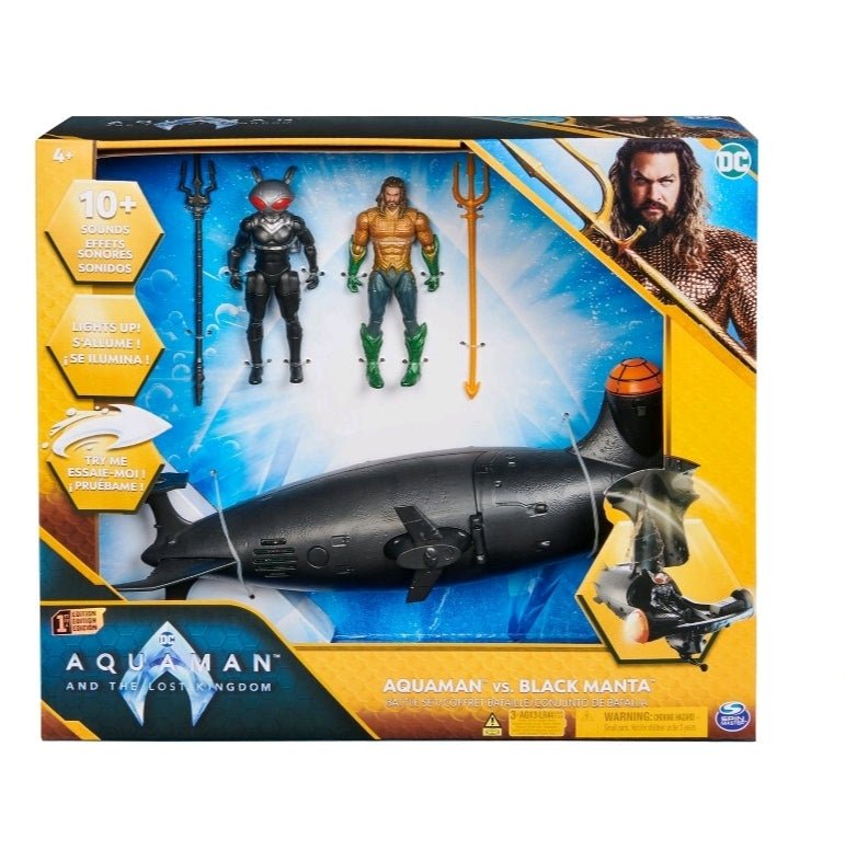 Aquaman vs Black Manta - The Bargains BasementAquaman vs Black Manta