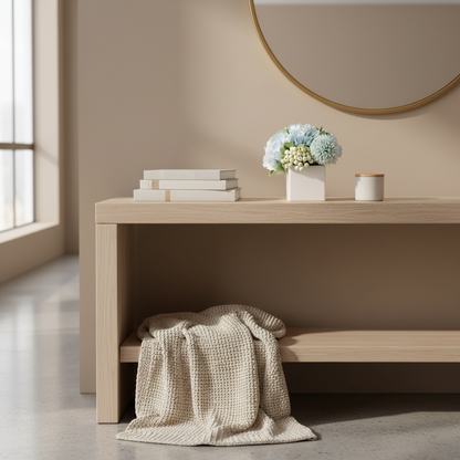 Artificial Faux Flowers with Small Ceramic Vase, Hydrangea with Vase Plastic... unknown