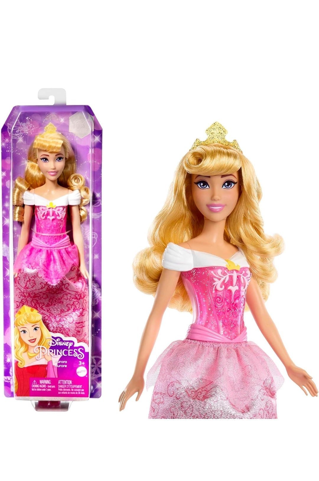 Aurora Fashion Doll, Sparkling Look with Blonde Hair - The Bargains BasementAurora Fashion Doll, Sparkling Look with Blonde Hair