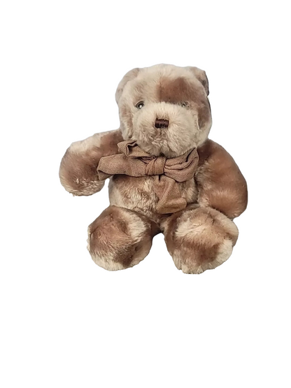 Floppy Brown Bear with Brown Tie  Unbranded Very Soft