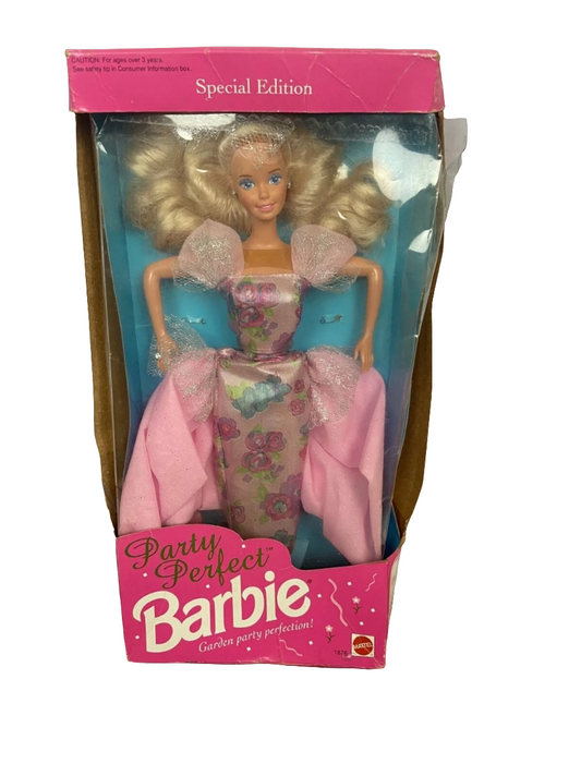 Party Perfect Barbie Doll, 1992 Edition, Mattel #1876, Sepcial Edition