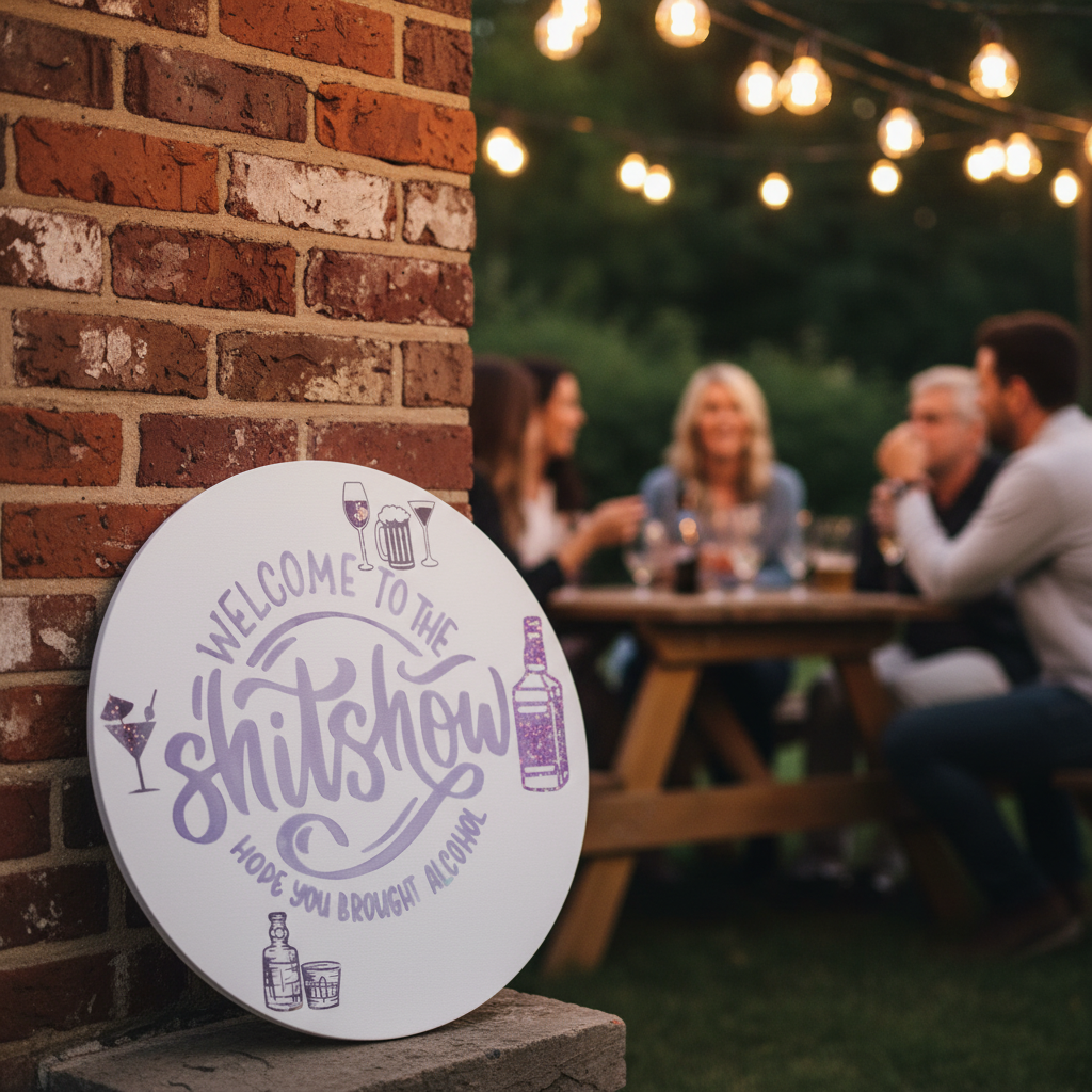 Backyard party