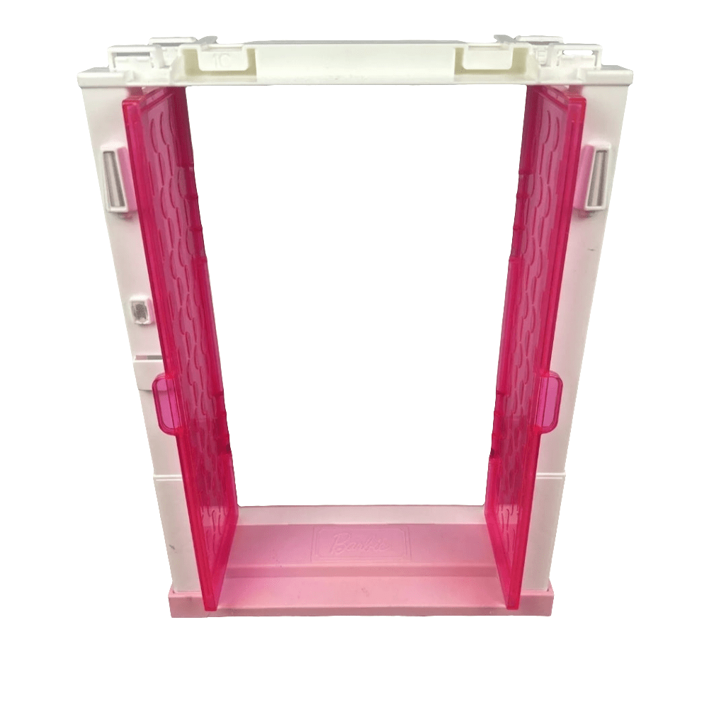 Barbie Dream House 2018 Replacement Part Front Doors Frame & Porch Base Used - The Bargains BasementBarbie Dream House 2018 Replacement Part Front Doors Frame & Porch Base Used