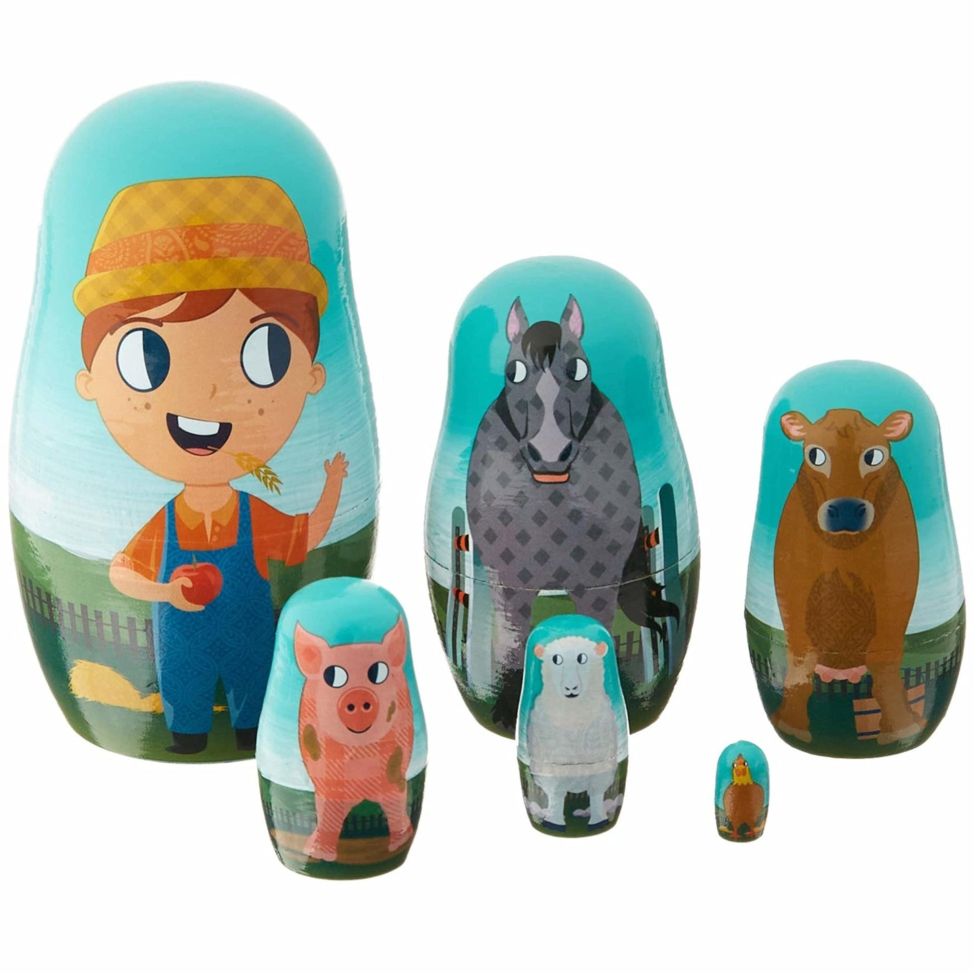 Barnyard Nesting Doll - The Bargains BasementBarnyard Nesting Doll