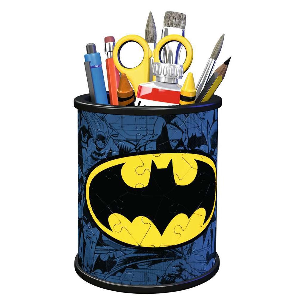 Batman Pencil Cup 57 Piece 3D Jigsaw Puzzle Ravensburger - The Bargains BasementBatman Pencil Cup 57 Piece 3D Jigsaw Puzzle Ravensburger