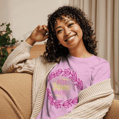 Best mom ever! Women's Relaxed T-Shirt - The Bargains BasementBest mom ever! Women's Relaxed T-Shirt