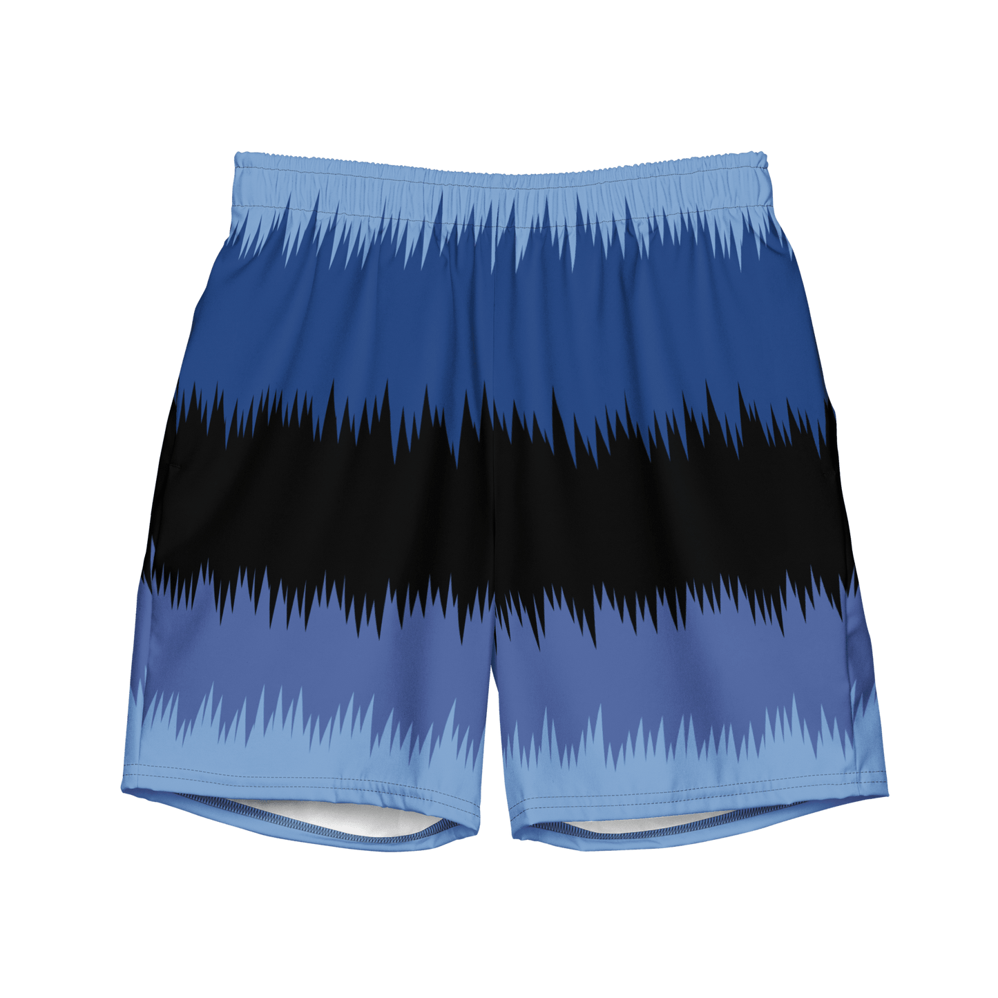 Blue black stripped Swim Trunks - The Bargains BasementBlue black stripped Swim Trunks