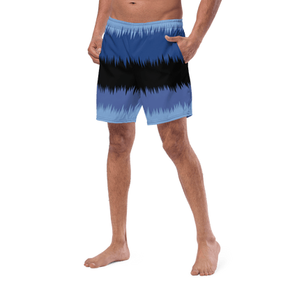 Blue black stripped Swim Trunks - The Bargains BasementBlue black stripped Swim Trunks