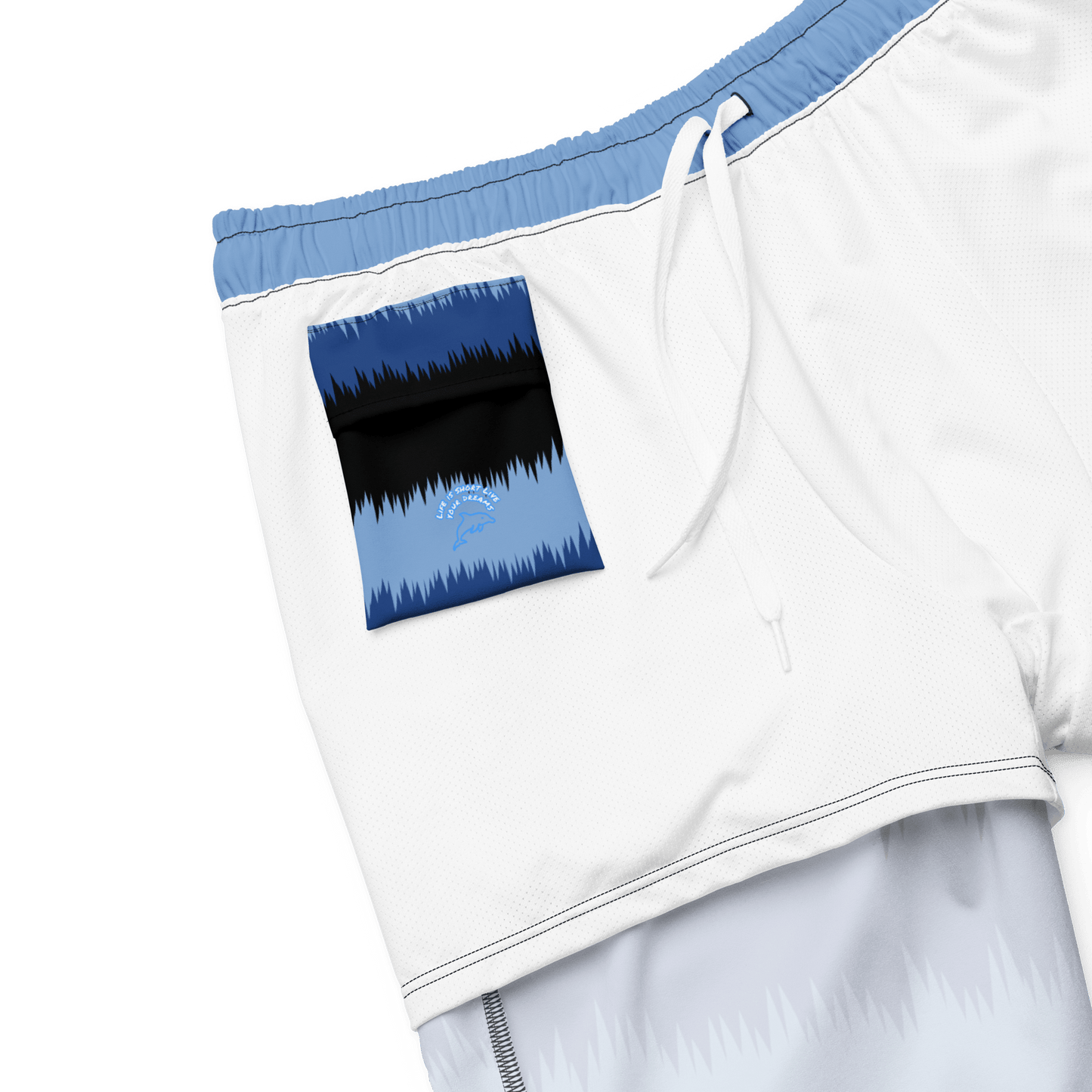 Blue black stripped Swim Trunks - The Bargains BasementBlue black stripped Swim Trunks
