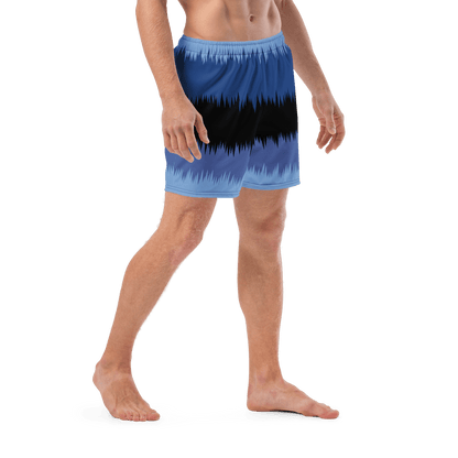 Blue black stripped Swim Trunks - The Bargains BasementBlue black stripped Swim Trunks