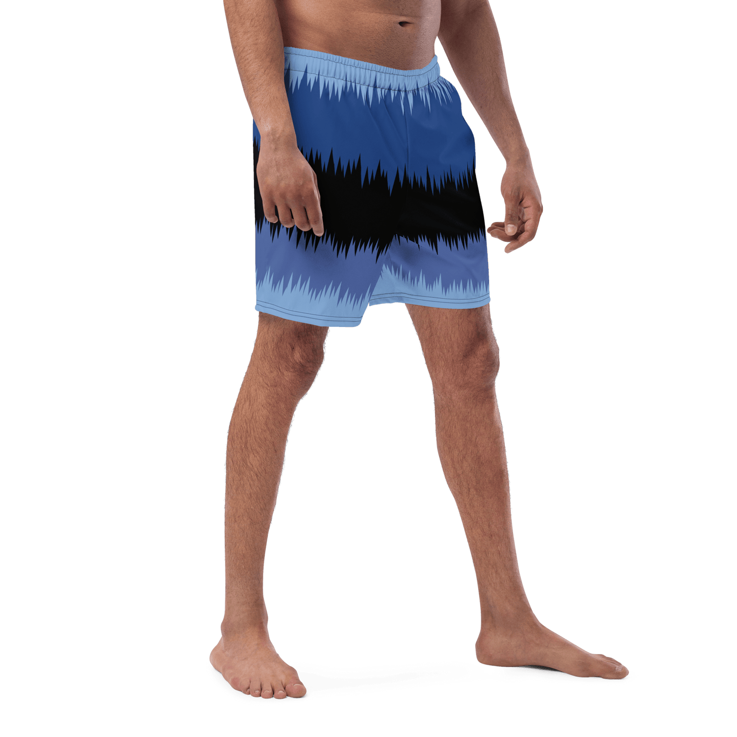 Blue black stripped Swim Trunks - The Bargains BasementBlue black stripped Swim Trunks