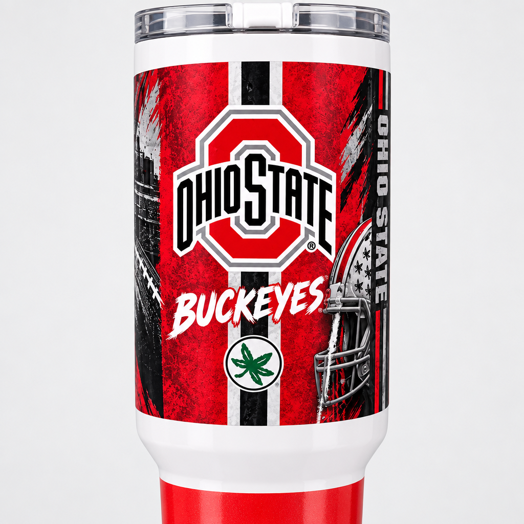 Buckeyes design close-up