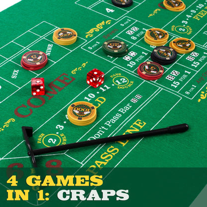 Casino Game Night: 4 Games in 1 - The Bargains BasementCasino Game Night: 4 Games in 1