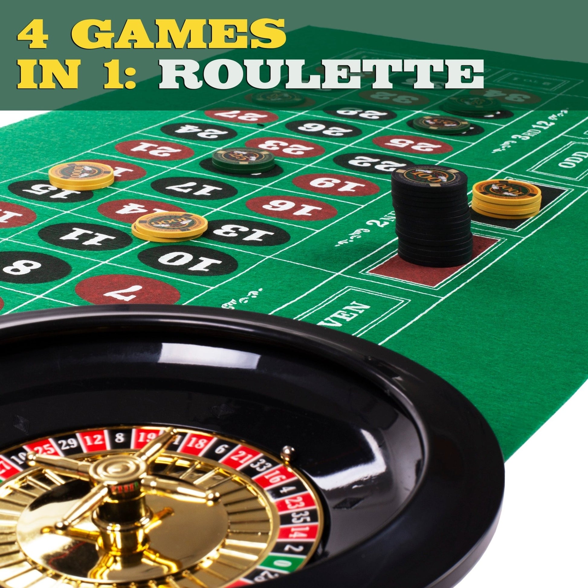 Casino Game Night: 4 Games in 1 - The Bargains BasementCasino Game Night: 4 Games in 1