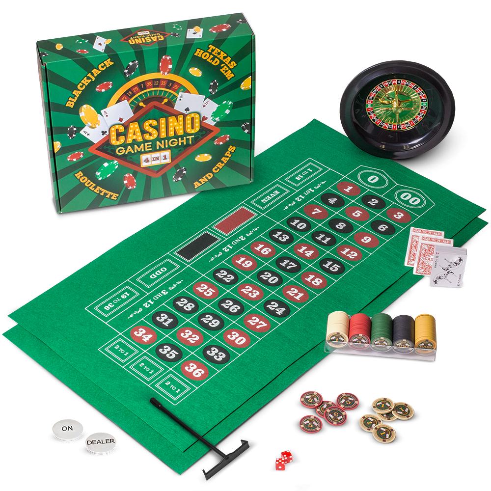 Casino Game Night: 4 Games in 1 - The Bargains BasementCasino Game Night: 4 Games in 1