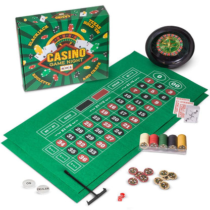 Casino Game Night: 4 Games in 1 - The Bargains BasementCasino Game Night: 4 Games in 1