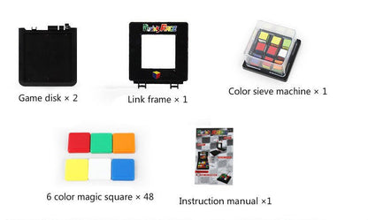 Color Battle Rubik's Cube – Interactive Puzzle Game for Kids and Adults - The Bargains BasementColor Battle Rubik's Cube – Interactive Puzzle Game for Kids and Adults