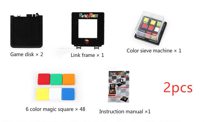 Color Battle Rubik's Cube – Interactive Puzzle Game for Kids and Adults - The Bargains BasementColor Battle Rubik's Cube – Interactive Puzzle Game for Kids and Adults