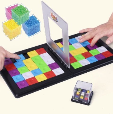 Color Battle Rubik's Cube – Interactive Puzzle Game for Kids and Adults - The Bargains BasementColor Battle Rubik's Cube – Interactive Puzzle Game for Kids and Adults