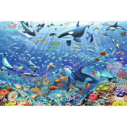 Colorful Underwater World 3000 Piece Jigsaw Puzzle Ravensburger - The Bargains BasementColorful Underwater World 3000 Piece Jigsaw Puzzle Ravensburger