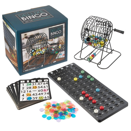 Deluxe Bingo Game Set - Perfect for 50 Players - The Bargains BasementDeluxe Bingo Game Set - Perfect for 50 Players