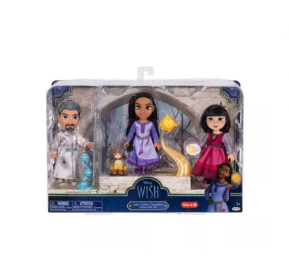 Disney Wish 6'' Asha Dahlia & Magnifico Petite Doll Gift Set - The Bargains BasementDisney Wish 6'' Asha Dahlia & Magnifico Petite Doll Gift Set