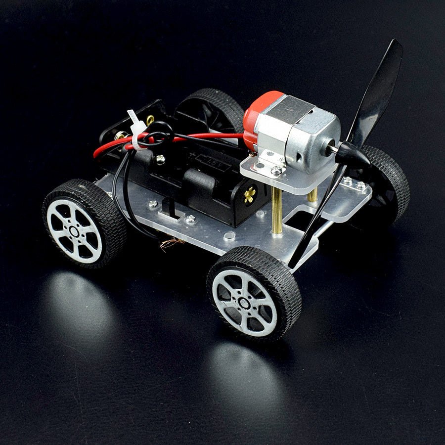 DIY Wind Car Electronic Kit – Educational Science Experiment Toy - The Bargains BasementDIY Wind Car Electronic Kit – Educational Science Experiment Toy