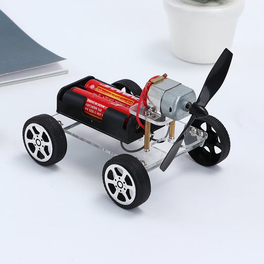 DIY Wind Car Electronic Kit – Educational Science Experiment Toy - The Bargains BasementDIY Wind Car Electronic Kit – Educational Science Experiment Toy