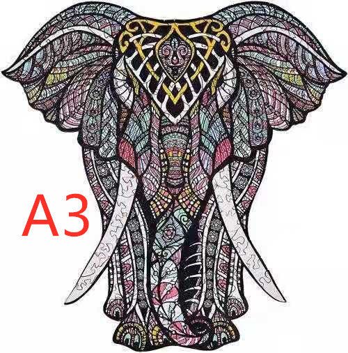 DIY Wooden Animal Shaped Puzzle – Unique Gift for Christmas - The Bargains BasementDIY Wooden Animal Shaped Puzzle – Unique Gift for Christmas