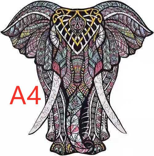 DIY Wooden Animal Shaped Puzzle – Unique Gift for Christmas - The Bargains BasementDIY Wooden Animal Shaped Puzzle – Unique Gift for Christmas