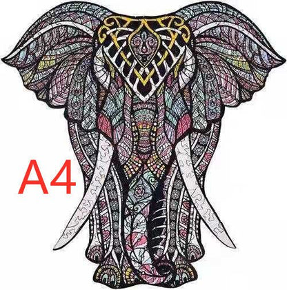 DIY Wooden Animal Shaped Puzzle – Unique Gift for Christmas - The Bargains BasementDIY Wooden Animal Shaped Puzzle – Unique Gift for Christmas