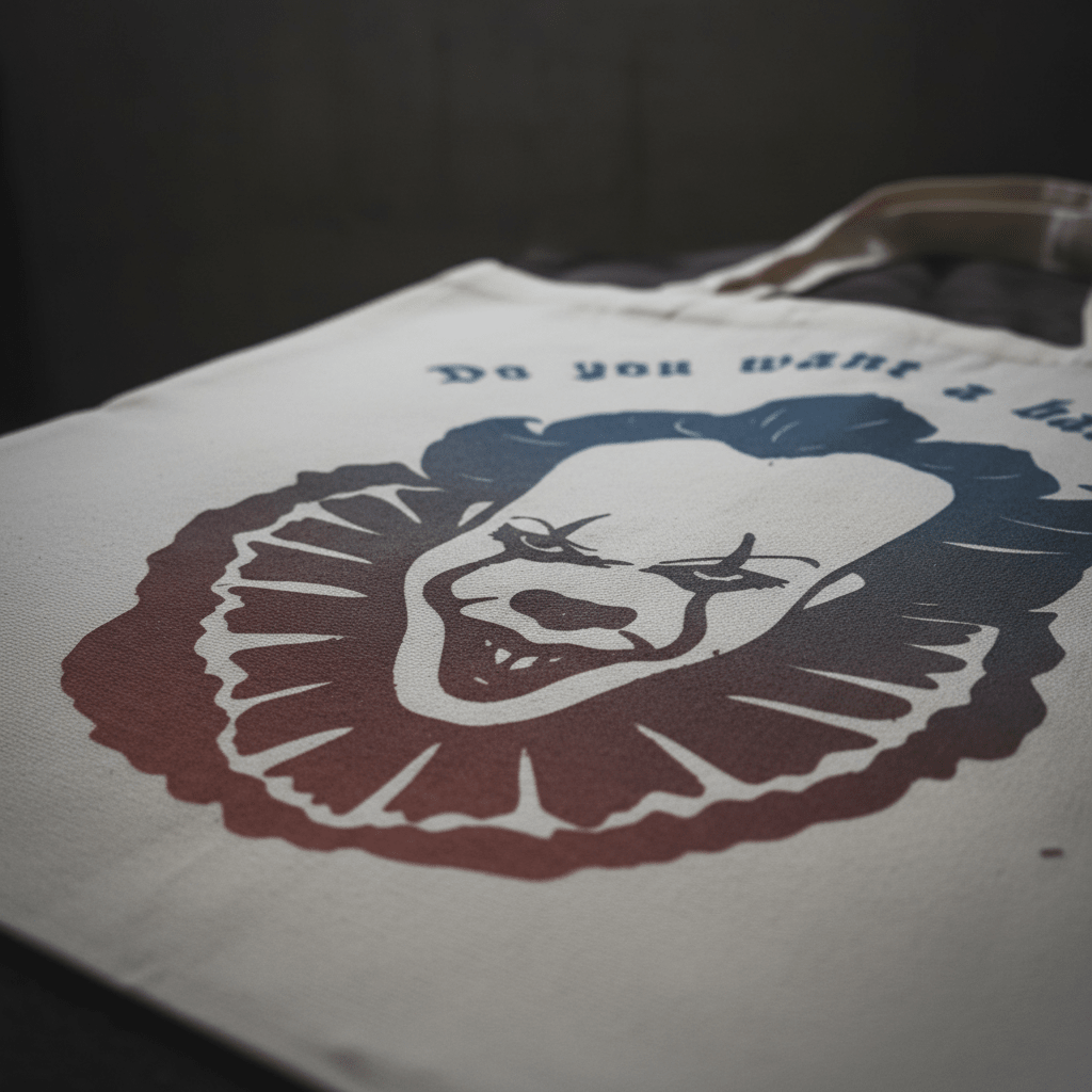 Do You Want a Balloon? | Pennywise Horror Canvas Tote Bag | Halloween Gift - The Bargains BasementDo You Want a Balloon? | Pennywise Horror Canvas Tote Bag | Halloween Gift