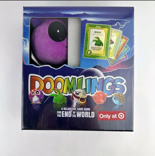 Doomlings: Card Game for the End of the World with Nat Plushie - The Bargains BasementDoomlings: Card Game for the End of the World with Nat Plushie