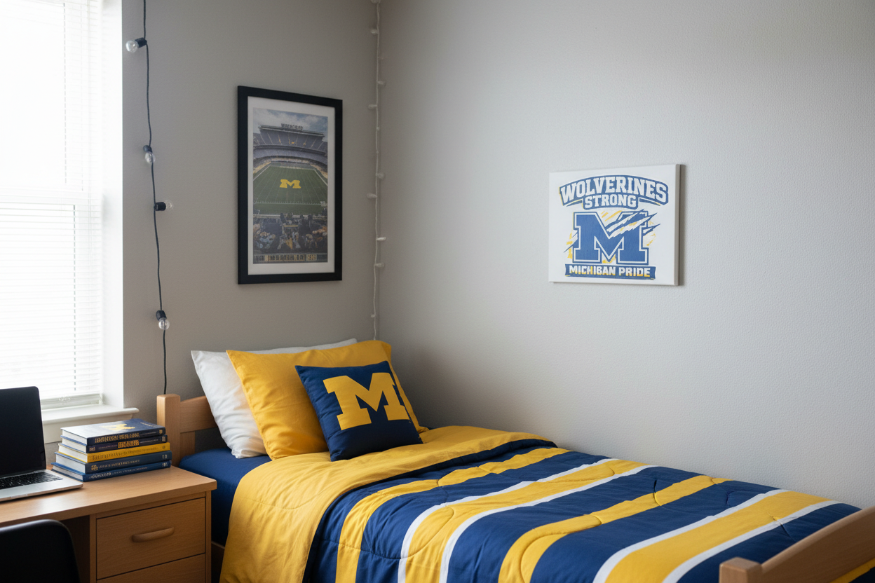 Dorm room lifestyle