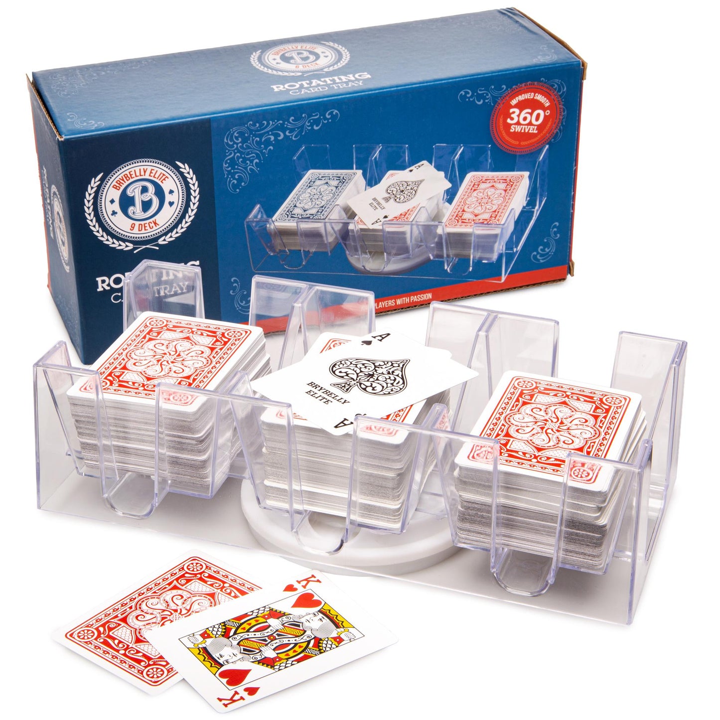 Elite Rotating Card Tray - The Bargains BasementElite Rotating Card Tray