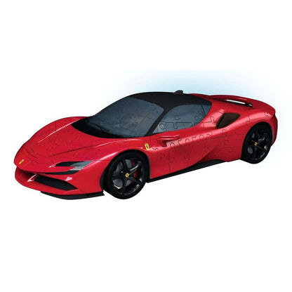 Ferrari SF90 Stradale Red 161 Piece 3D Jigsaw Puzzle Ravensburger - The Bargains BasementFerrari SF90 Stradale Red 161 Piece 3D Jigsaw Puzzle Ravensburger