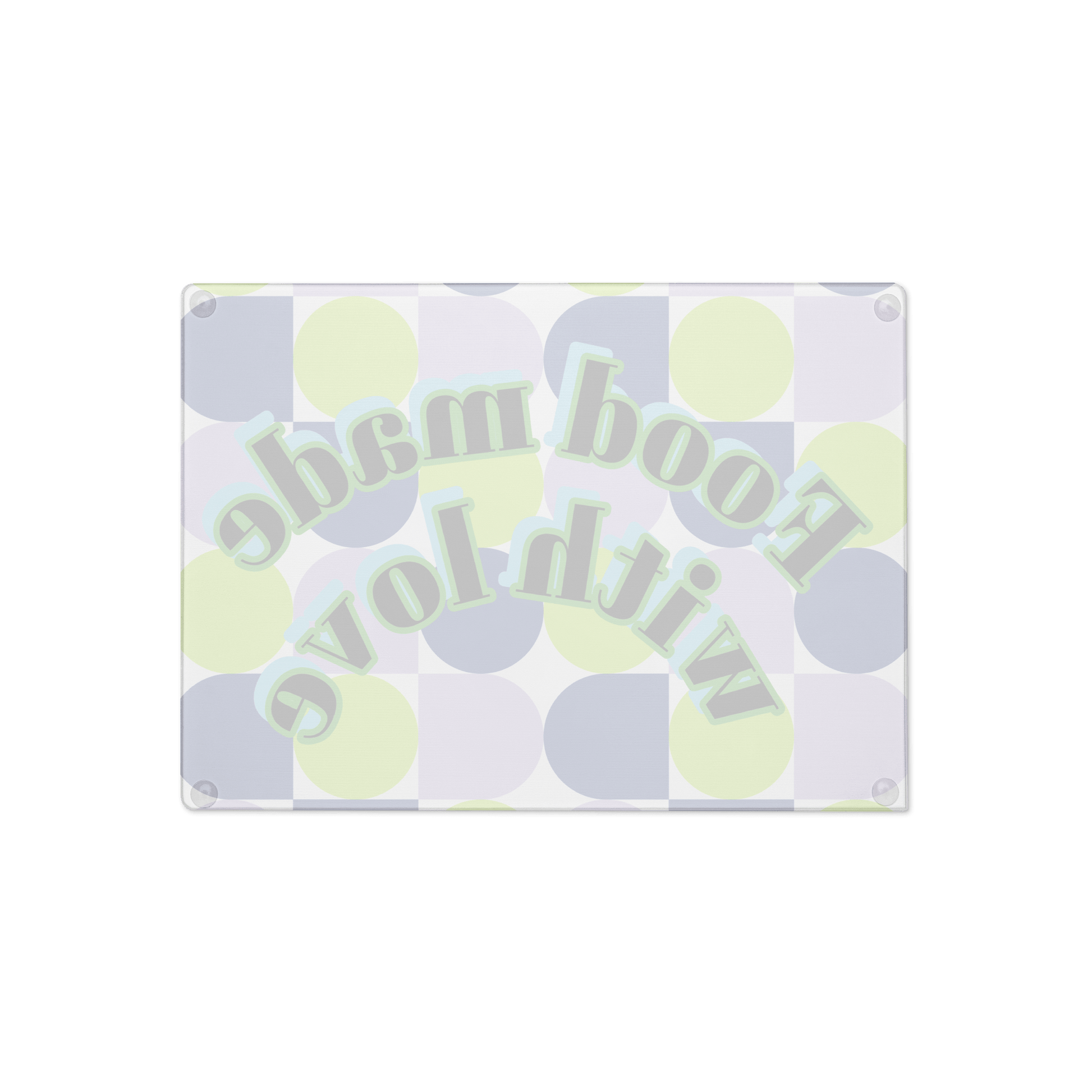 Food made with love Glass cutting board - The Bargains BasementFood made with love Glass cutting board