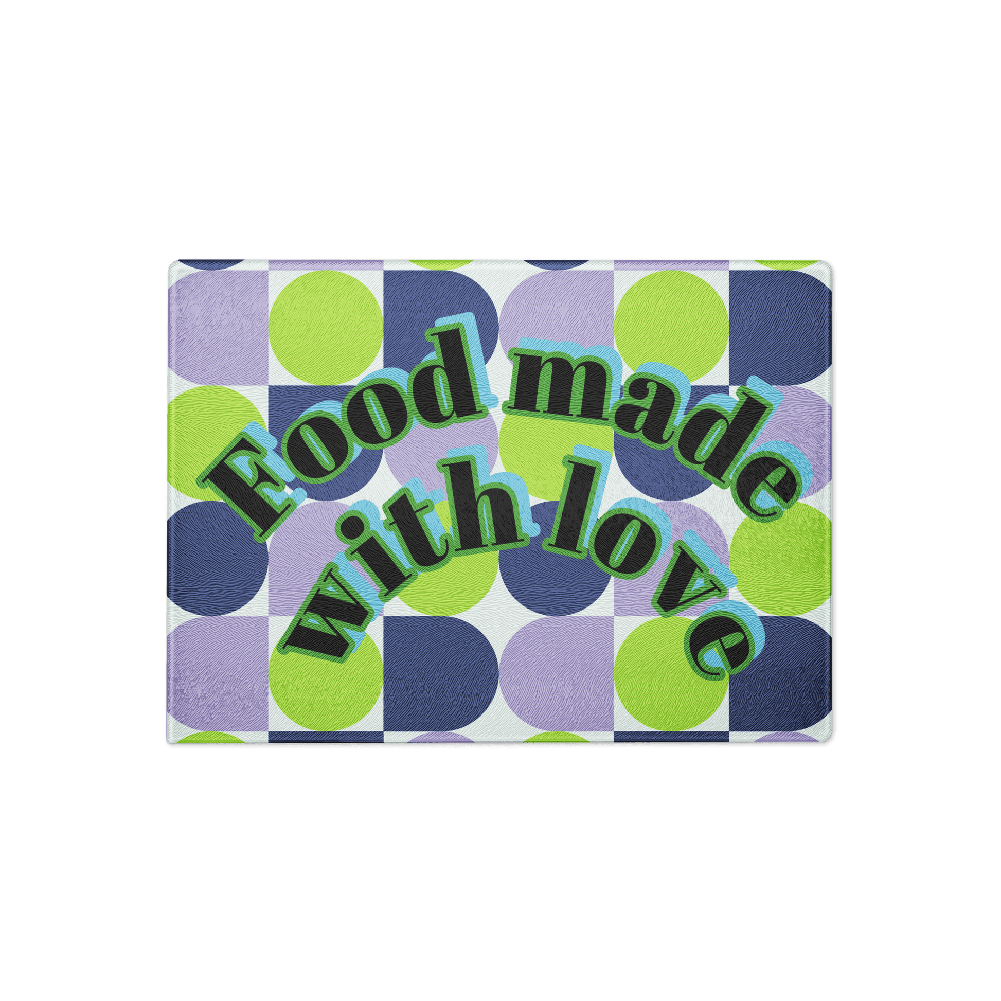 Food made with love Glass cutting board - The Bargains BasementFood made with love Glass cutting board