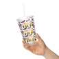 Fun Halloween Clear plastic tumbler - The Bargains BasementFun Halloween Clear plastic tumbler