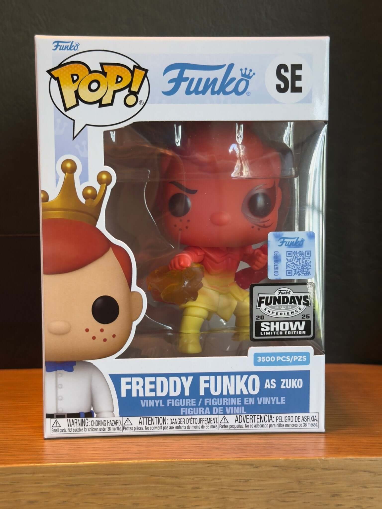 Funko Fundays Experience 2025: Pop! Originals Nickelodeon's Avatar the Last Airbender Freddy Funko as Zuko () LE3500 - The Bargains BasementFunko Fundays Experience 2025: Pop! Originals Nickelodeon's Avatar the Last Airbender Freddy Funko as Zuko () LE3500