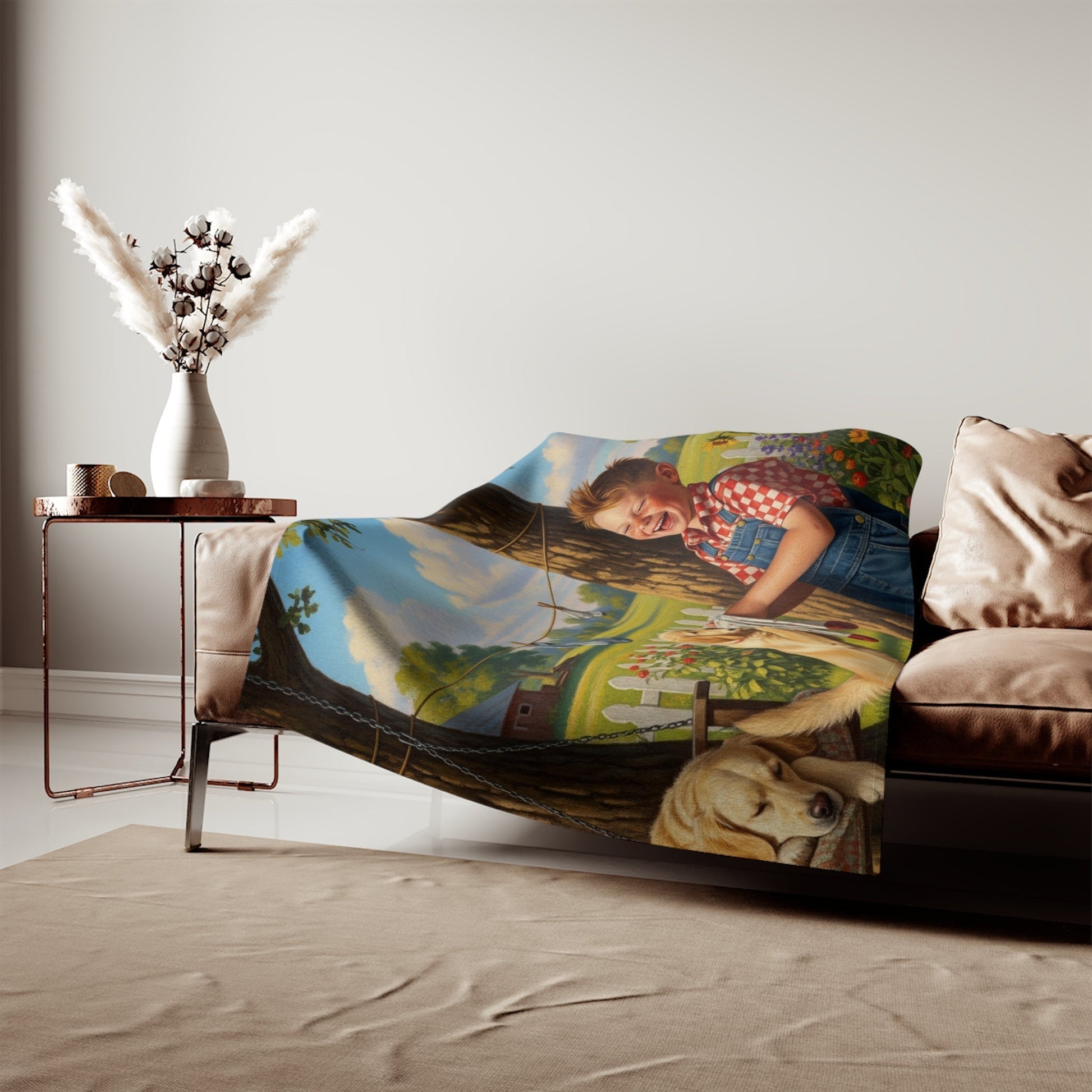 Golden Retriever Sweatshirt Blanket - The Bargains BasementGolden Retriever Sweatshirt Blanket